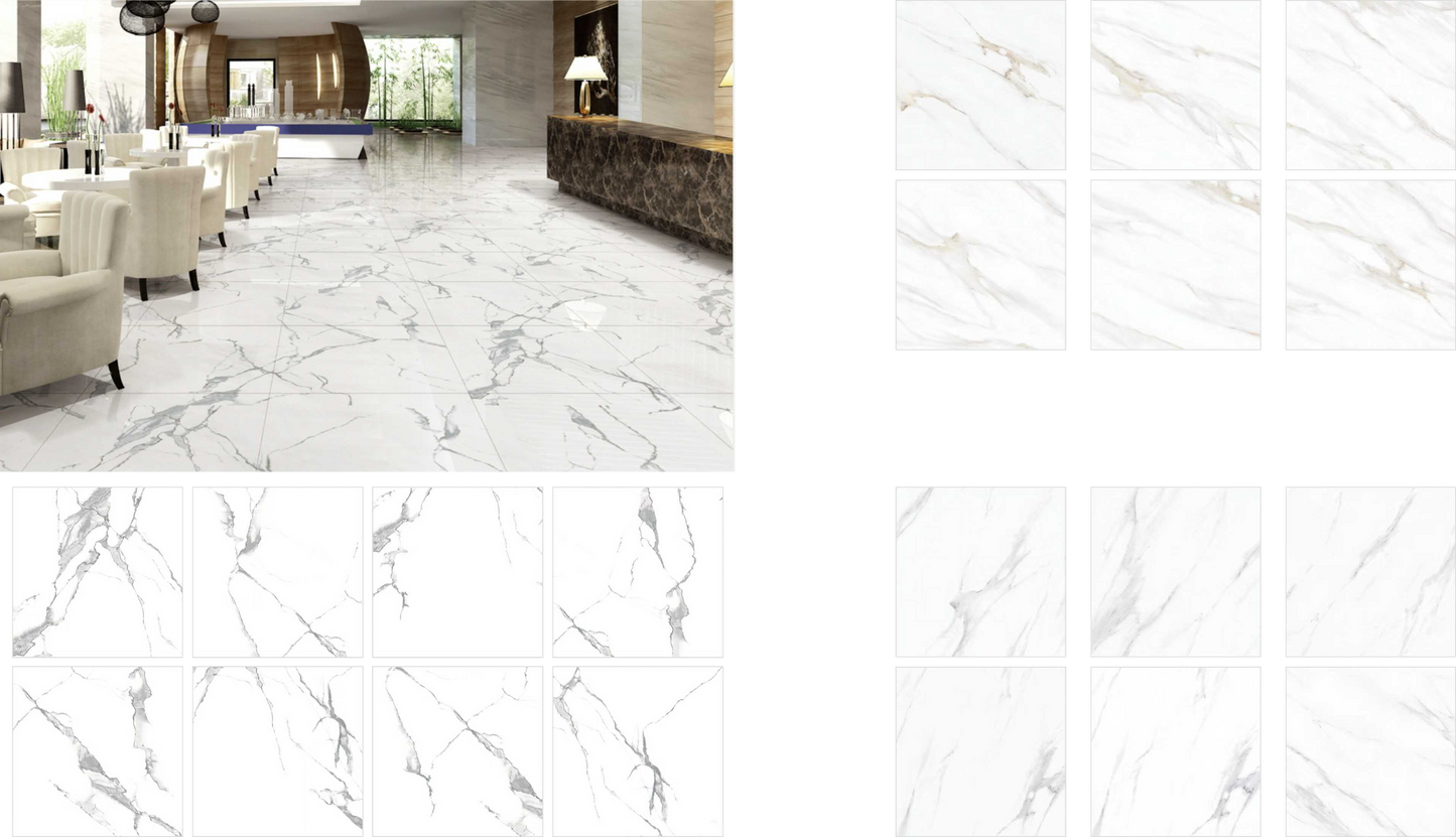 CARA KARA WHITE SERIES 600x600mm