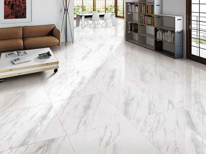 CARA KARA WHITE SERIES GLAZED POLISHED 600x600mm