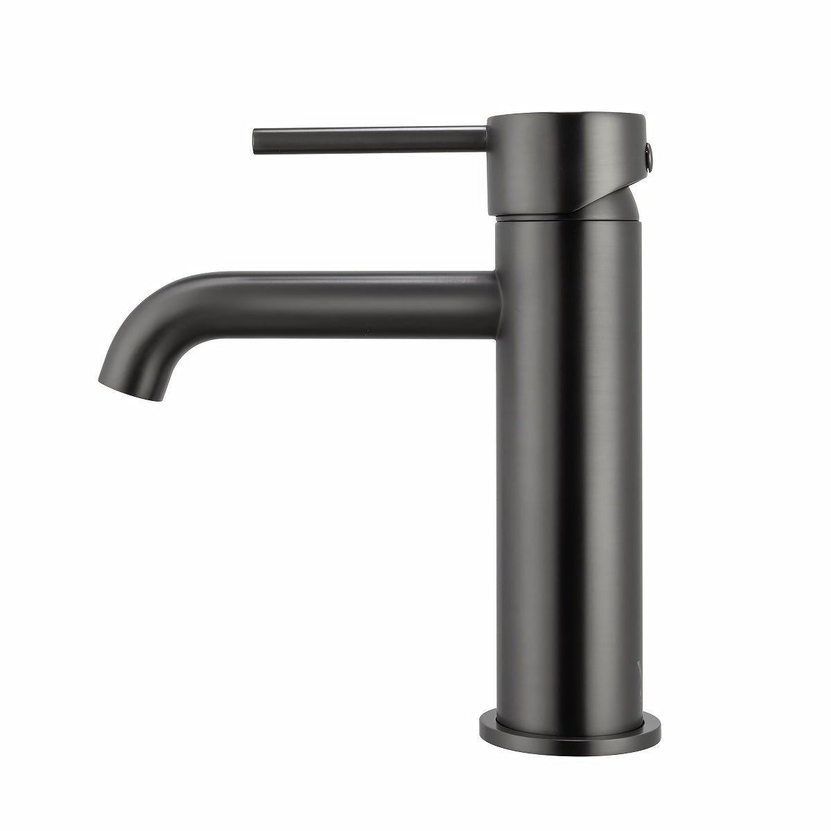 Round Basin Mixer Tap – Brushed Nickel