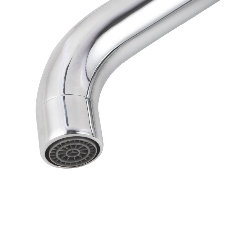Round Basin Mixer Tap – Brushed Nickel