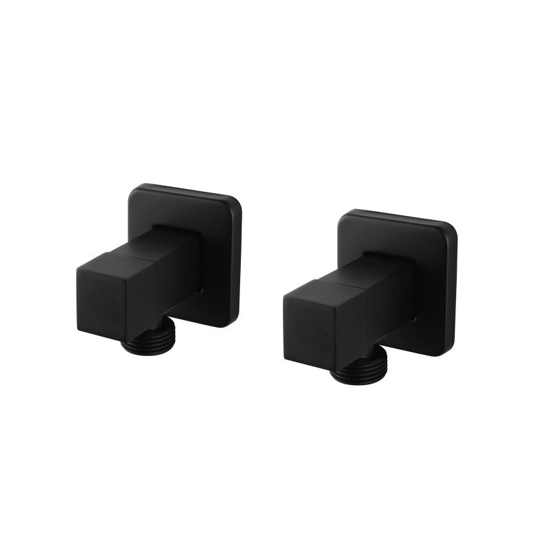 Square 1/4 Turn Washing Machine Stop Taps