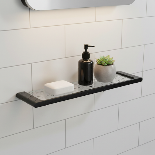 Glass Shelf – Brushed Nickel